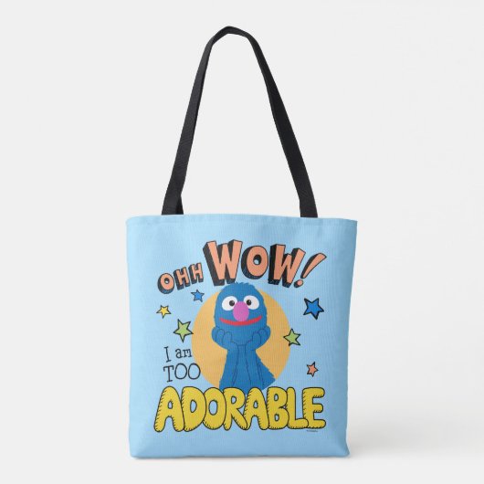 Grover | Ik ben te Schattig Tote Bag (Achterkant)