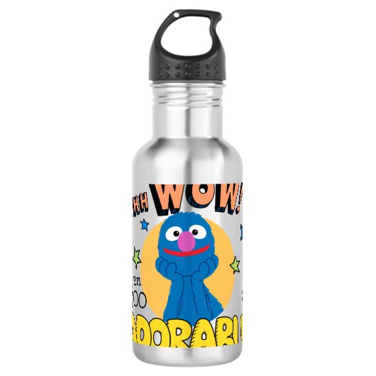 Grover | Ik ben te Schattig Waterfles (Voorkant)