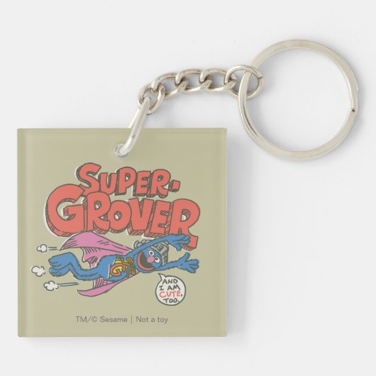 Grover  Kind 1 Sleutelhanger (Achterkant)