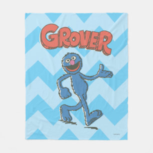 Grover  Kind 2 Fleece Deken