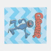Grover Kind 2 Fleece Deken (Voorkant (Horizontaal))