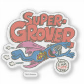 Grover  Kinder Sticker (Voorkant)