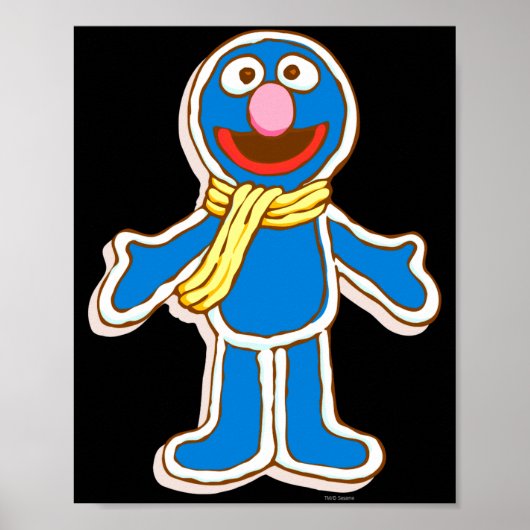 Grover Reindeer  Poster (Voorkant)