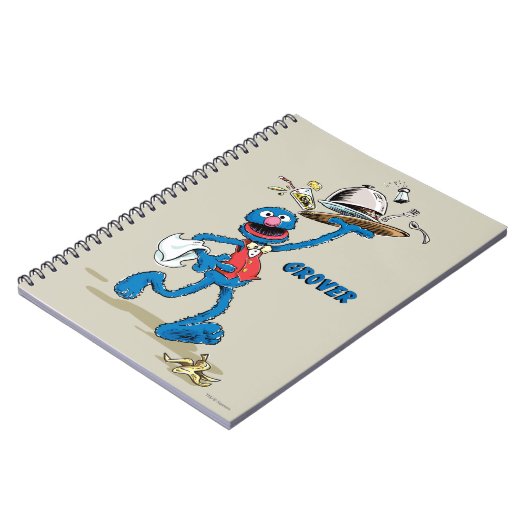  Grover the Waiter Notitieboek (Linkerzijde)