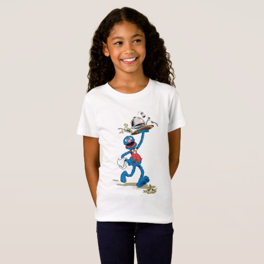  Grover the Waiter T-shirt (Voorkant volledig)