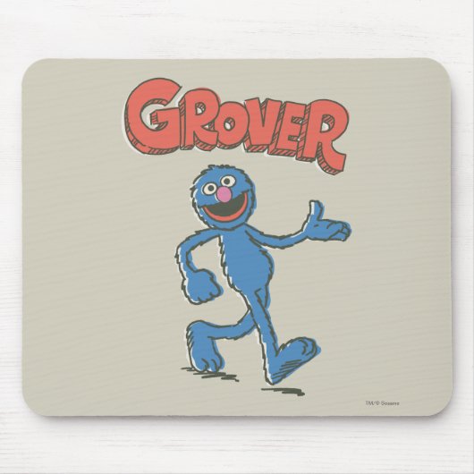 Grover Vintage Kids 2 Muismat (Voorkant)