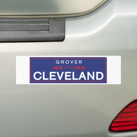 Grover vinyl bumper sticker (Op auto)