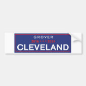 Grover vinyl bumper sticker (Voorkant)