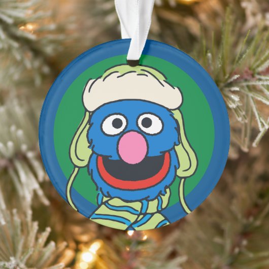 Grover Winter Hat Ornament (Boom)