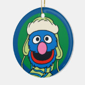 Grover Winterhoed Keramisch Ornament (Links)