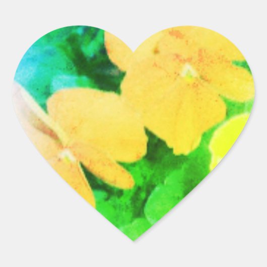 Groverallman Guitar Pick Hart Sticker (Voorkant)