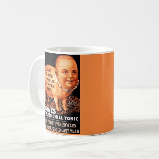 Groves Tonic maakt kinderen en volwassenen vet als Koffiemok (Voorkant links)