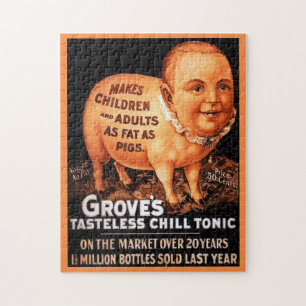 Groves Tonic maakt kinderen en volwassenen vet als Legpuzzel