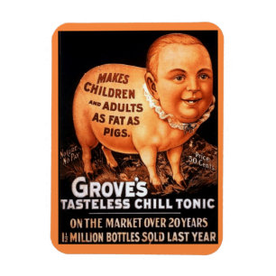 Groves Tonic maakt kinderen en volwassenen vet als Magneet