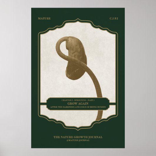 GROW AGAIN V1 - Value Poster Paper (mat) (Voorkant)