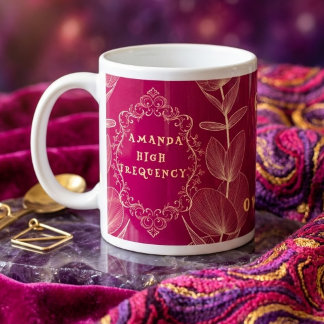 Grow At Your Own Pace Botanical High Frequency Mug Grote Koffiekop