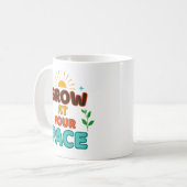 Grow at Your Pace - Mug Koffiemok (Voorkant links)