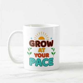 Grow at Your Pace - Mug Koffiemok