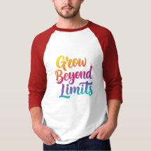Grow Beyond Limits beroemd gemaakt door Unisex Sty