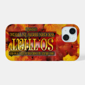 "Grow in dreams" Inspirerend Quote iPhone 15 Case (Achterkant horizontaal)