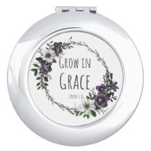 Grow in Grace Compact Mirror