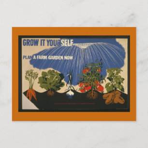 Grow It Yourself Briefkaart