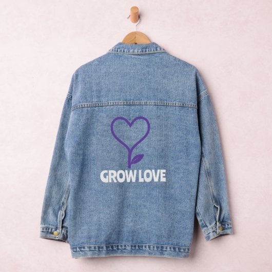 Grow Love Denim Jacket (Hangar)