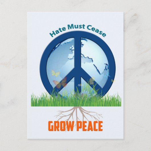 Grow_Peace1.PNG Briefkaart (Voorkant)