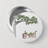 Grow Pin Ronde Button 7,6 Cm (Voorkant /achterkant)