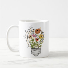Grow positive thoughts Wildflower Inspirerend Koffiemok