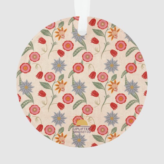 "Grow Stronger" Affirmation Ornament (achterkant)