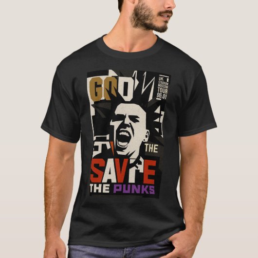 Grow The Punks: Rebel Yell T-shirt (Voorkant)