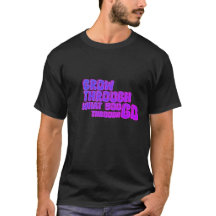 Grow Through – Minimalistische Motivatie T-shirt