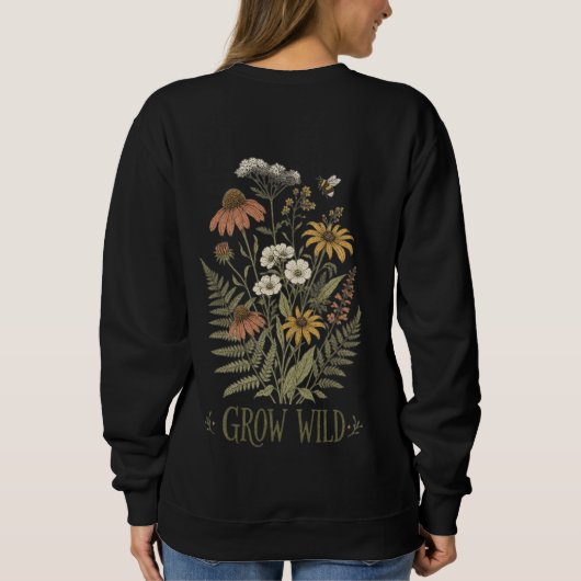 Grow Wild T-shirt (Achterkant)