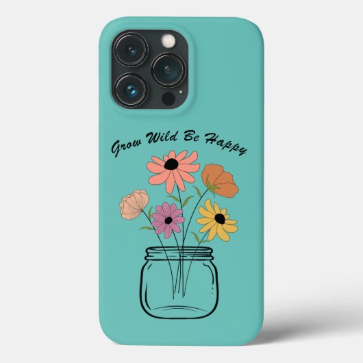 Grow Wild Wees blij: omarm de magische vreugde van Case-Mate iPhone Case (Achterkant)
