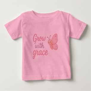 Grow With Grace Vlinder Baby Top voor Meisjes