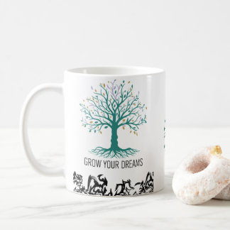 Grow Your Dreams Mug – Follow Your Dreams Inspirat Koffiemok