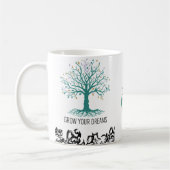 Grow Your Dreams Mug – Follow Your Dreams Inspirat Koffiemok (Links)