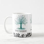 Grow Your Dreams Mug – Follow Your Dreams Inspirat Koffiemok (Links)