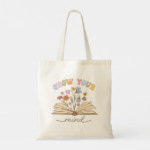 Grow Your Mind Book Lover Lezen is Liefde Tote Bag (Achterkant)