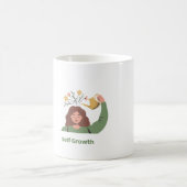 Grow Your Mind – Mental Health & Positivity Design Koffiemok (Center)