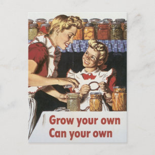 Grow Your Own, Can Your Own Briefkaart