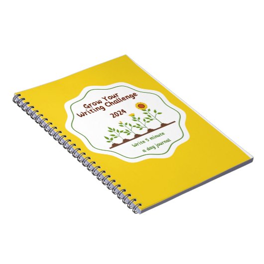 Grow Your Writing 2024 5 min. per dag Journaal Notitieboek (Rechterzijde)