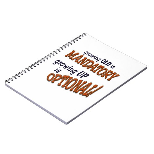 Growin Old! Notitieboek (Linkerzijde)