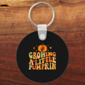 Growing A Little Pumpkin Fall Autumn Pregnancy Tha Sleutelhanger (Voorkant)