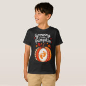 Growing A Little Pumpkin Maternity Pregnancy Thank T-shirt (Voorkant volledig)