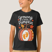 Growing A Little Pumpkin Maternity Pregnancy Thank T-shirt (Voorkant)