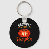 Growing A Little Pumpkin Pregnancy Thanksgiving Ma Sleutelhanger (Voorkant)