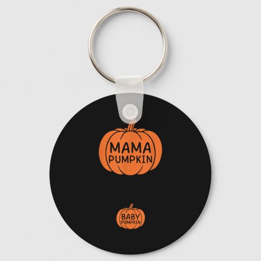 Growing A Little Pumpkin Thanksgiving Pregnancy Te Sleutelhanger (Voorkant)