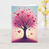 Growing Hearts Boomkaart Kaart (Gele Bloem)